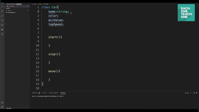 Writing Oops with Typescript | Each One Teach One смотреть онлайн