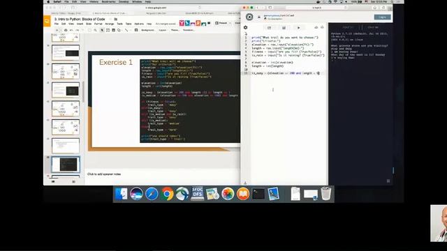 Intro to Python core python Code Blocks Conditional Code смотреть онлайн