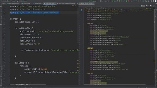 View Binding, findViewById, dan Android Extensions/Synthetic - Kotlin смотреть онлайн