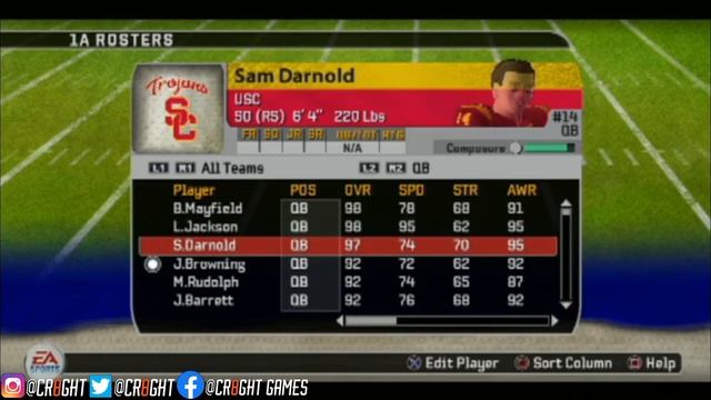 HOW TO UPDATE NCAA Football 06 Rosters to 2017-2018 Season 2018-2019 Season (PS2) смотреть онлайн