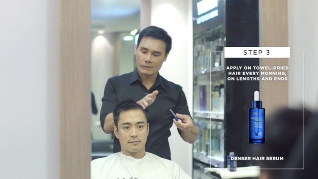 #StayAhead of hair thinning with SERIOXYL Denser Hair System смотреть онлайн