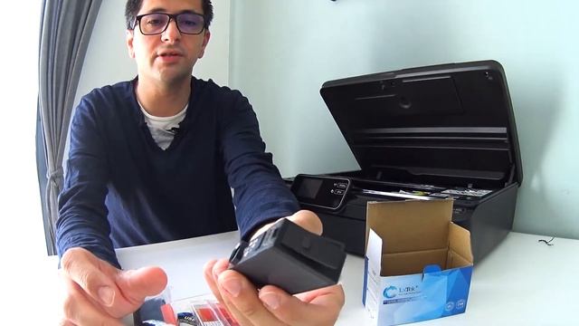 Ahorrando dinero en tintas - Merece la pena comprar tinta original? LxTek 364XL смотреть онлайн