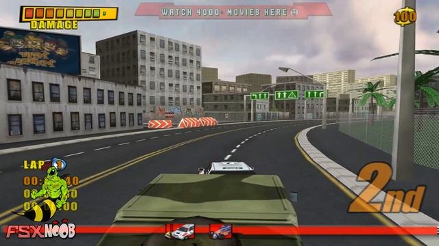 Urban Extreme Gameplay ( Terrible Racing Game ) PS2 WII 4K смотреть онлайн