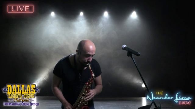 Neander Lima - Saxchata Concert - 2020 Online Dallas Bachata Festival смотреть онлайн