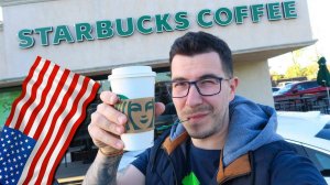США - Пробуем Американский Starbucks