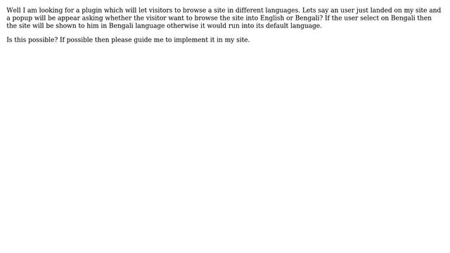 Wordpress: Wordpress Plugin to Show a Website in Different Language? смотреть онлайн