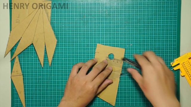 Easy Kunai (Naruto) Cardboard DIY Tutorial смотреть онлайн