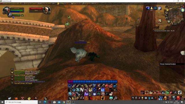 Classic WoW Hardcore Challenge: Level 56 Hunter! Part 1 смотреть онлайн