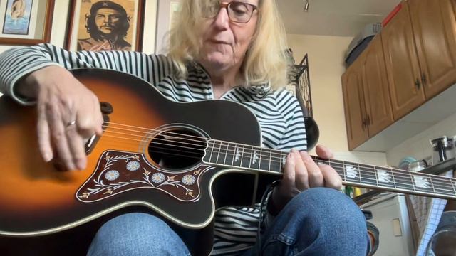 My new custom j200 Guitar смотреть онлайн
