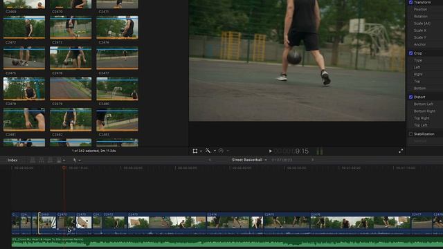 Как ускорить монтаж в Final Cut Pro X | Final Cut Pro X уроки