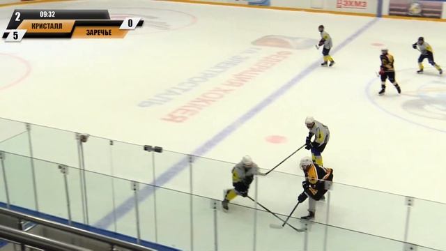 Игра #1. ХК "Кристалл" (г. Электросталь) - ХК "Заречье" (г. Нижний Новгород) смотреть онлайн