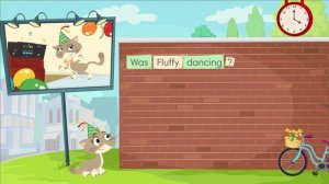 UNIT 1 Get Grammar! – Fluffy was having a party.