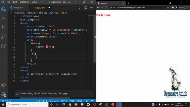 css selector in hindi || simple selector in hindi смотреть онлайн