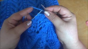 Пальто для девочки спицами. Часть 1 - вяжем узор подола. knitting children's coats