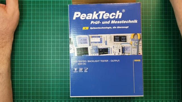 Прибор для проверки светодиодов LED TESTER PeakTech 5002 смотреть онлайн