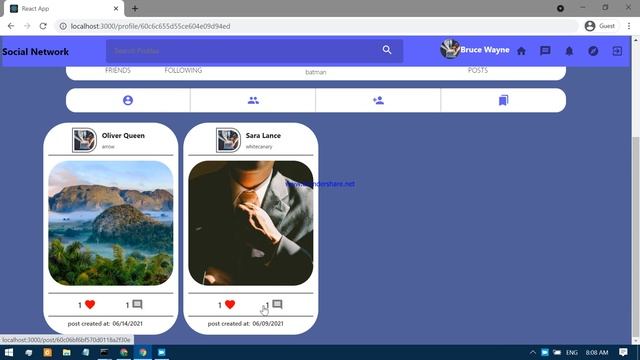 MERN Stack Build social media Network website like Facebook Instagram Using Reactjs and Nodejs DEMO смотреть онлайн