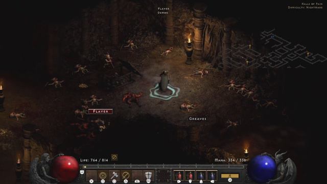 Diablo 2 resurrected. OP hammerdin build. No teabaggin. смотреть онлайн