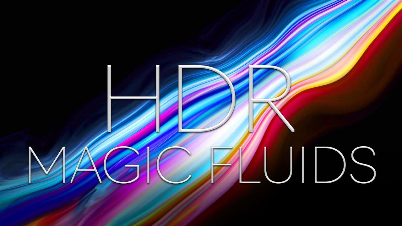 MAGIC FLUIDS HDR // 4K MACRO COLORS // HDR VISUALS // FLUID ART // смотреть онлайн