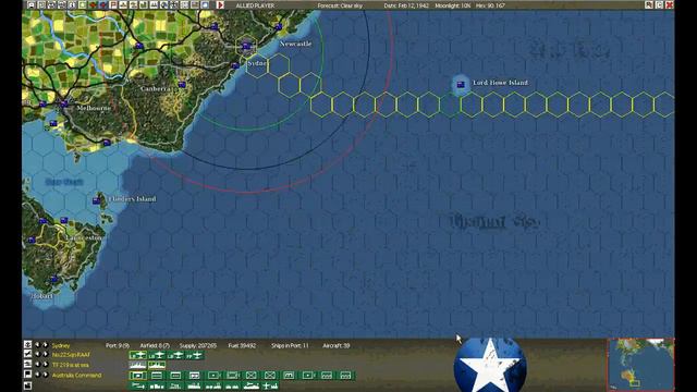 War in the Pacific: Admiral's Edition Grand Campaign - Feb 12, 1942 смотреть онлайн