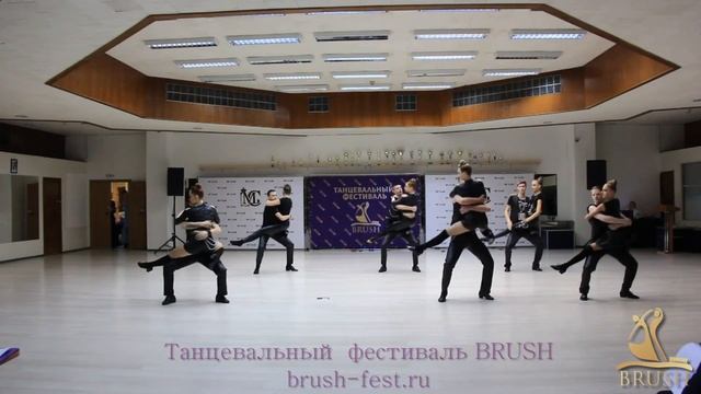 Танцевальный фестиваль BRUSH 01.12.19г.-Образцовый коллектив бального танца «Радонеж»-В стиле рок смотреть онлайн