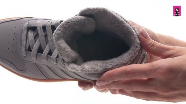 Видеообзор I Женские кеды высокие ADIDAS HOOPS 2.0 MID 3363749