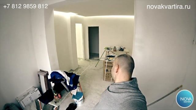 Ремонт квартир в СПБ. ЖК Риверсайд. смотреть онлайн