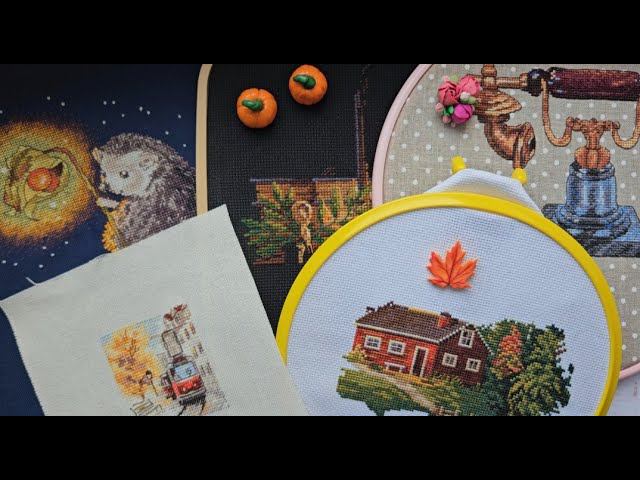 17. ГОТОВЫЕ работы, СТАРТЫ и продвижения. Panna, Риолис, Кларт, Алиса. #crossstitch #embroidery