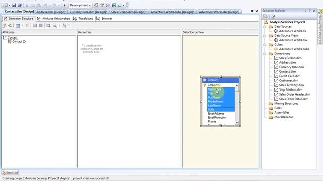 How to Create and Publish a Data Cube using SQL Server Analysis Services смотреть онлайн