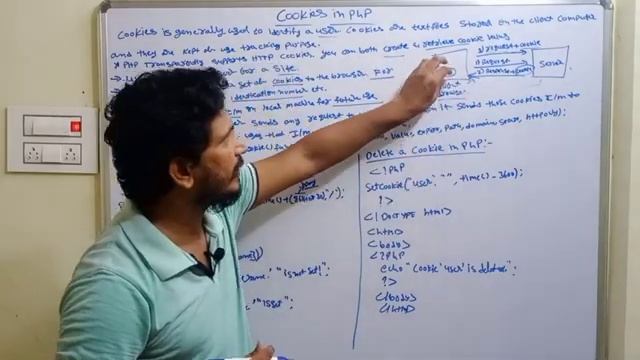 Cookies in PHP || Php in Telugu || By Mr Sivarao смотреть онлайн