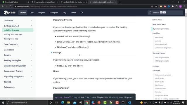 Cypress Tutorial 2 - How To Install And Configure Cypress On Windows 10 | 2023