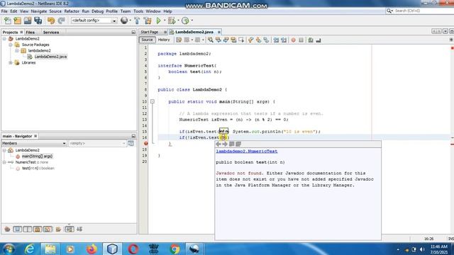 Java the complete Reference Ninth Edition (Chapter 15) Example (2) Lambda Expression Examples 2 смотреть онлайн