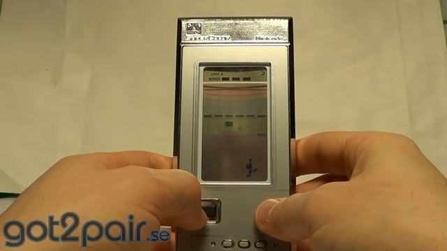 SPITBALL SPARKY BU-201 - Nintendo Game & Watch смотреть онлайн
