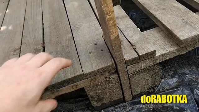✅ Дровник для дачи из поддонов и старого линолеума от doRABOTKA смотреть онлайн