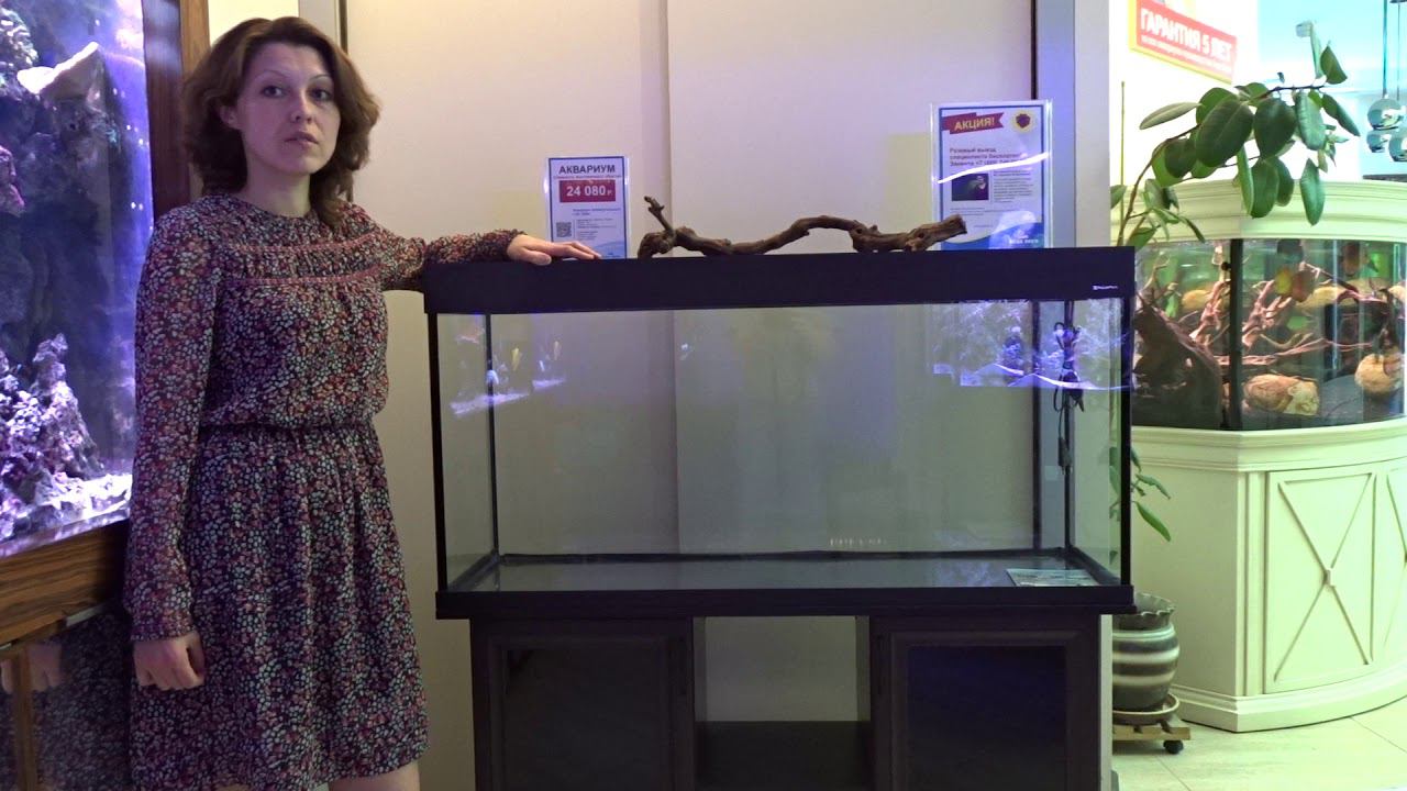 Аквариум с тумбой LUX П264 смотреть онлайн