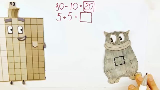 Journey Before Christmas and Reduce TWO Hundred! Numberblocks! New Fan Series! смотреть онлайн
