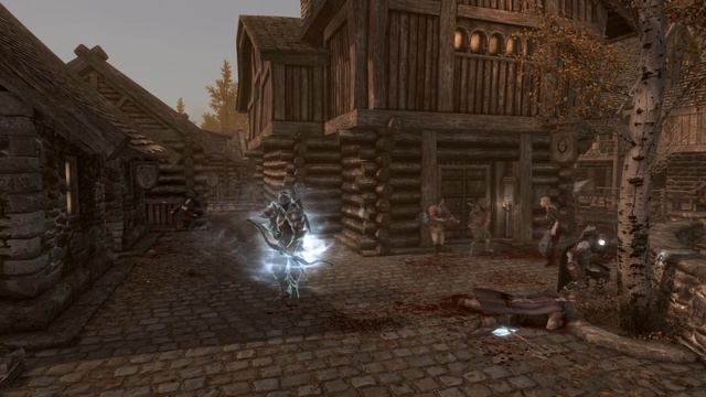 Mayhem in Riften with the Ebony Warrior - Skyrim Special Edition смотреть онлайн