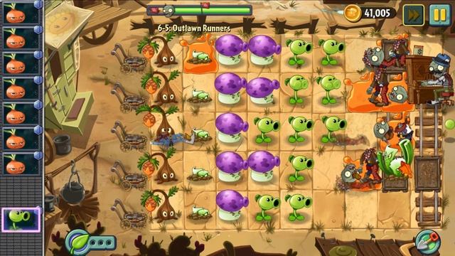 [Plants vs. Zombies 2: ECLISE Alpha] Wild West: Level 6-2 to 6-6 + S-11 смотреть онлайн
