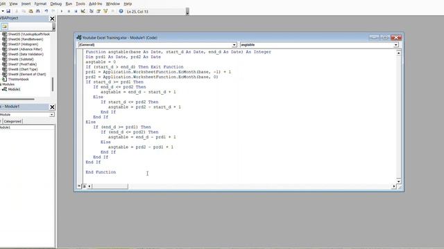 Excel Visual Basic - Make your Own formula смотреть онлайн