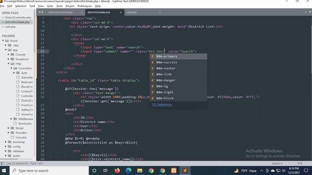 Laravel pagination and search bar | RimonIT Solution смотреть онлайн