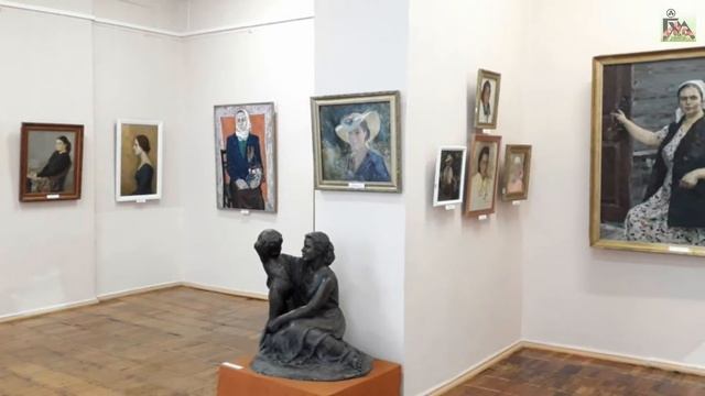 Женские образы в живописи, графике, скульптуре из фондов ГХМ смотреть онлайн