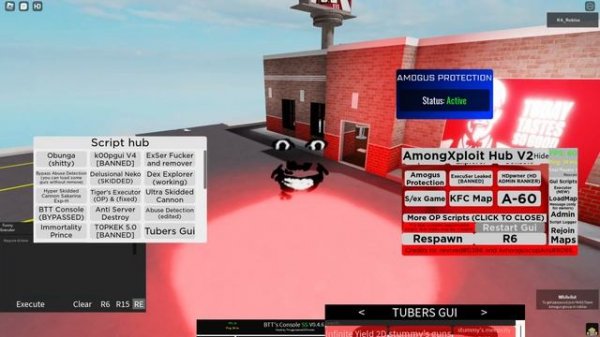 Roblox Script AmongXploit Hub V2
