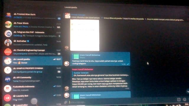 Cara Buat Bot Telegram Untuk Kebutuhan Laundry смотреть онлайн