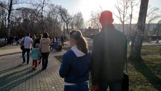 Прогулка с нами по парку "Берёзовая роща" смотреть онлайн