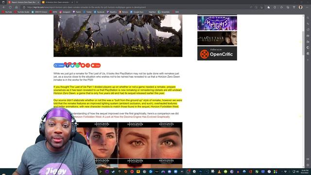 Horizon Zero Dawn REMAKE & Horizon MULTIPLAYER In The Works?! 🤔 смотреть онлайн