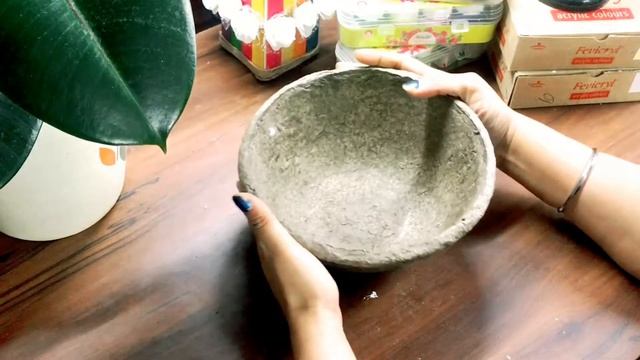 Using Paper Mache | Paper Clay | Part II | Fruit Bowl | DIY | Get Set Jo смотреть онлайн