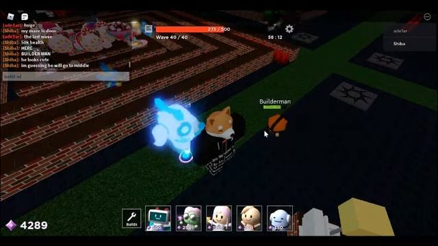 beating builder man roblox tower heroes смотреть онлайн