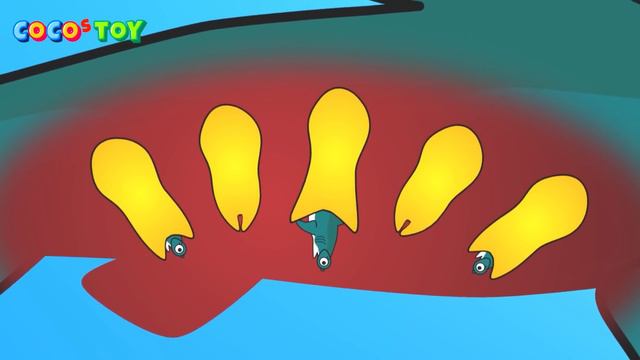 아기 상어들이 다 같이 태어난 날!ㅣ어린이 만화, 상어 이름 외우기ㅣ꼬꼬스토이 смотреть онлайн
