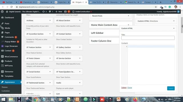 Using Elementor Add Google Map Location To Wordpress Website | Embed Google Map To Your WP Website смотреть онлайн
