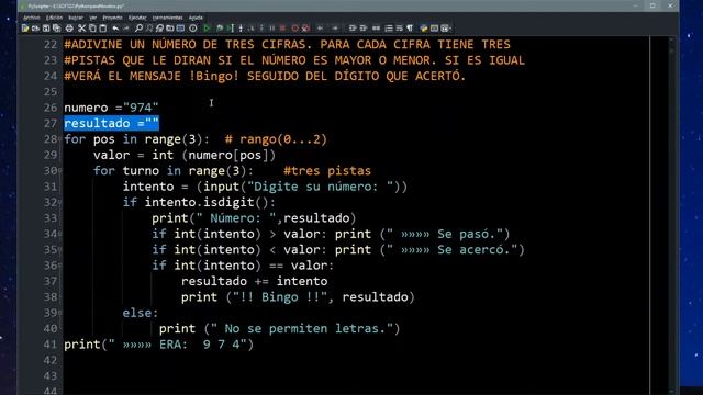 PYTHON PARA NOVATOS II :: V02 - FUNCION ISDIGIT смотреть онлайн
