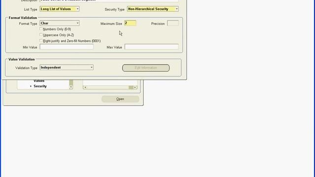 Oracle EBS 11i / Chart of accounts setup смотреть онлайн